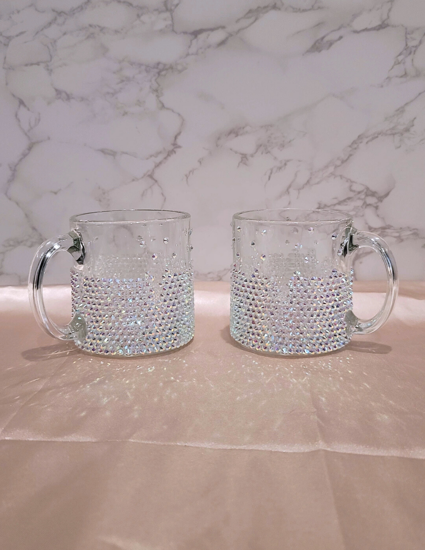 Bling Glass Coffee Mugs