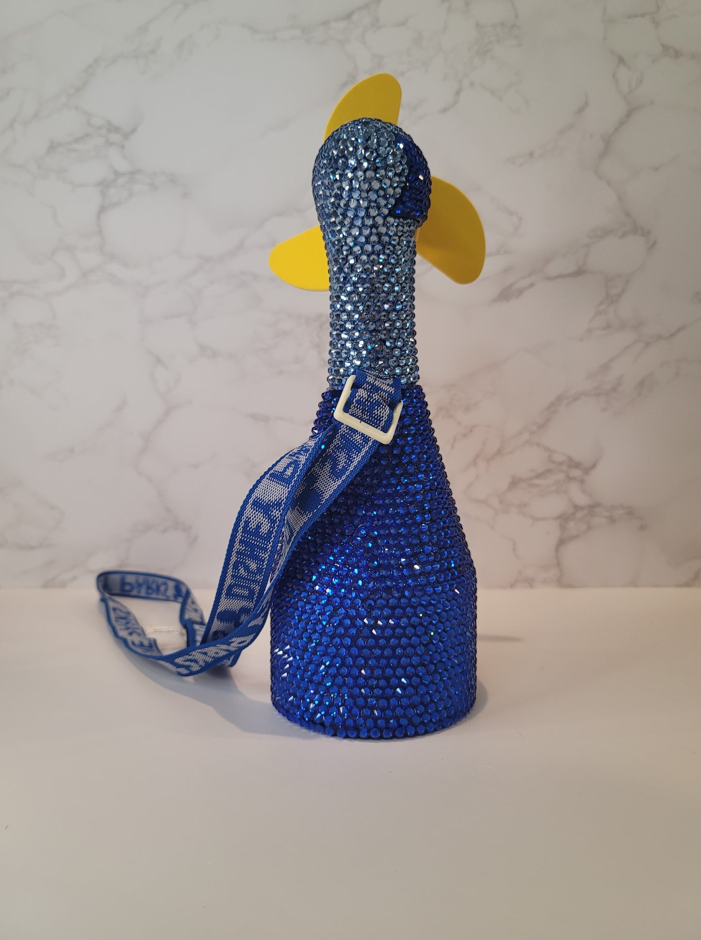 Bling Misting Rhinestone Fan