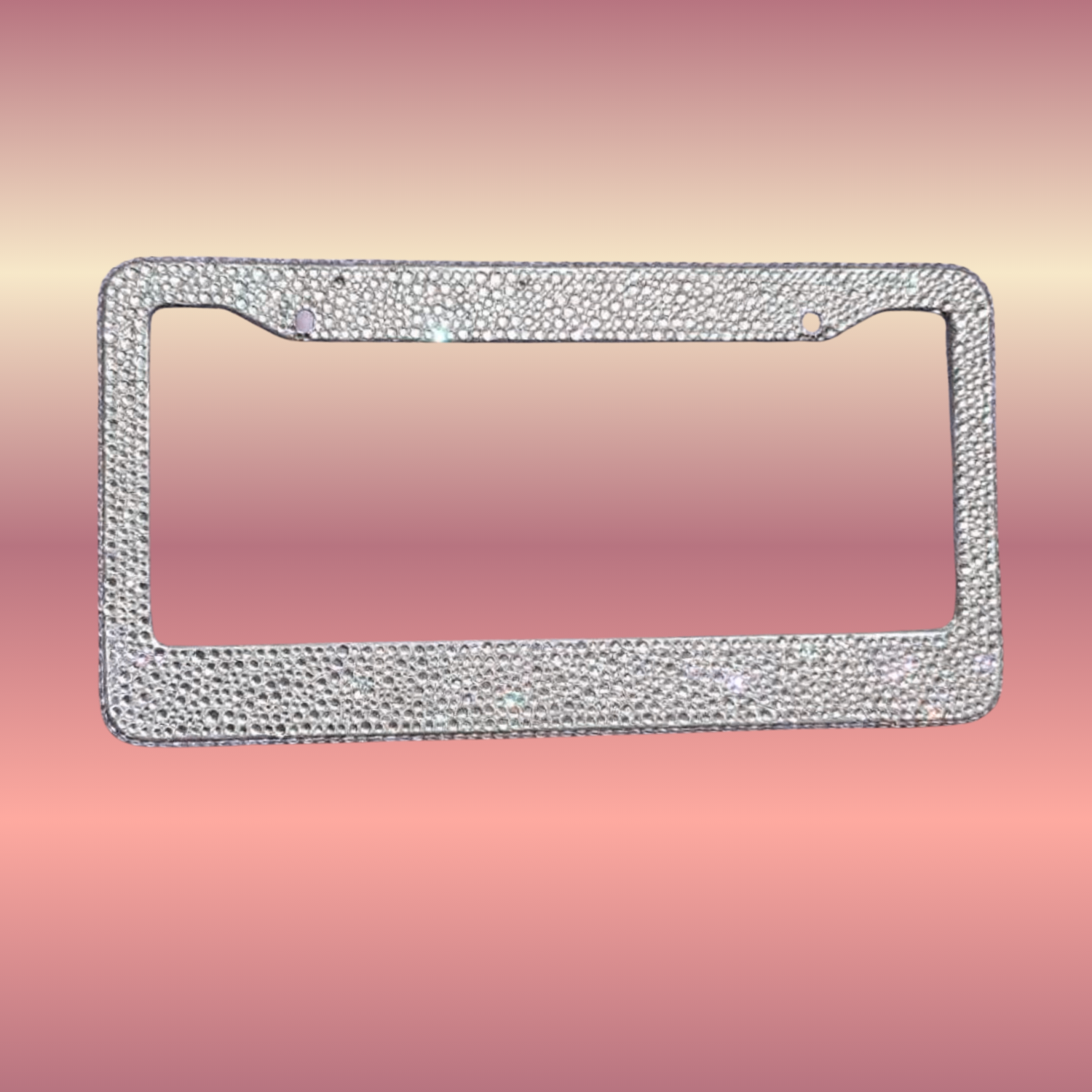 Bling License Plate Frame