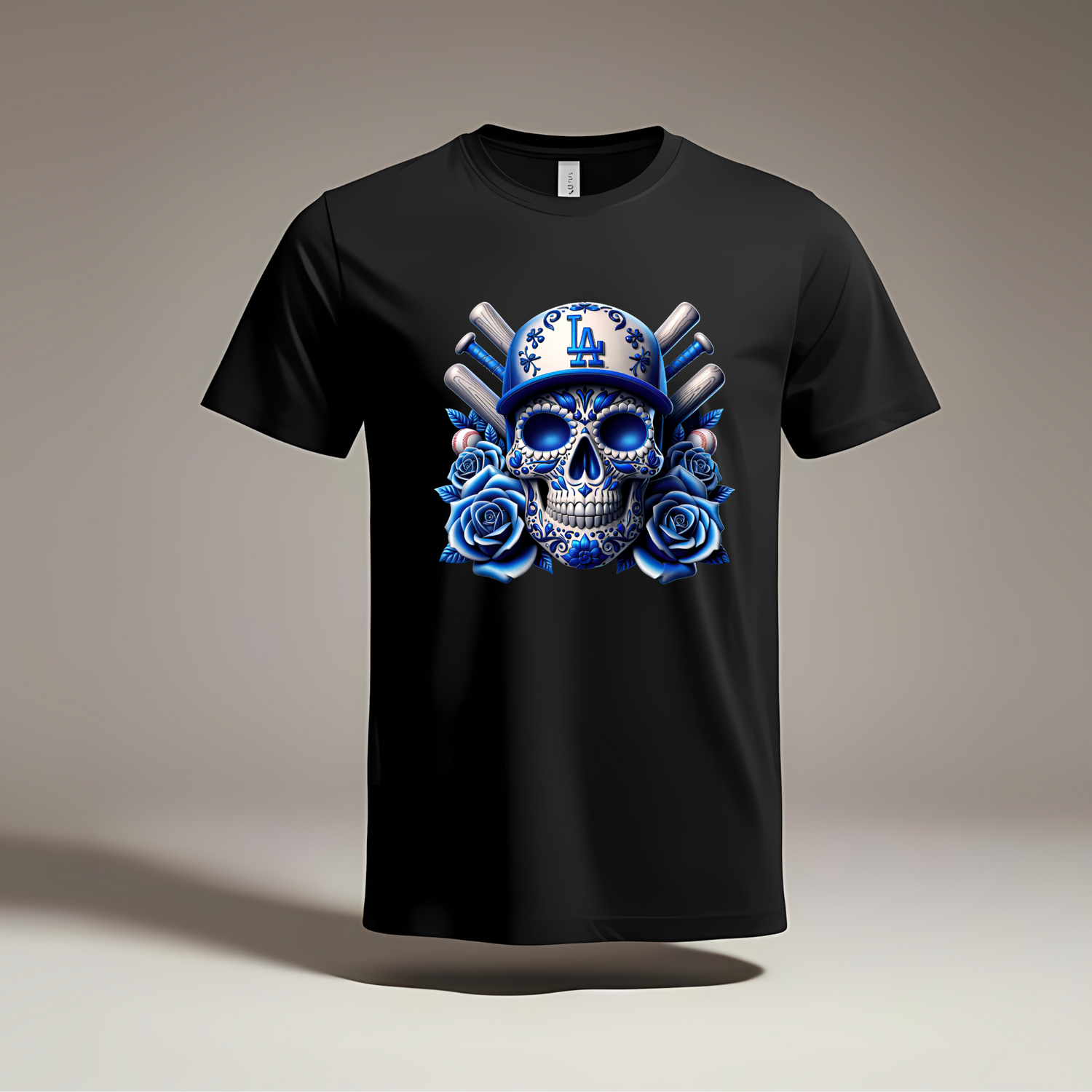 Skull Baseball T-Shirt