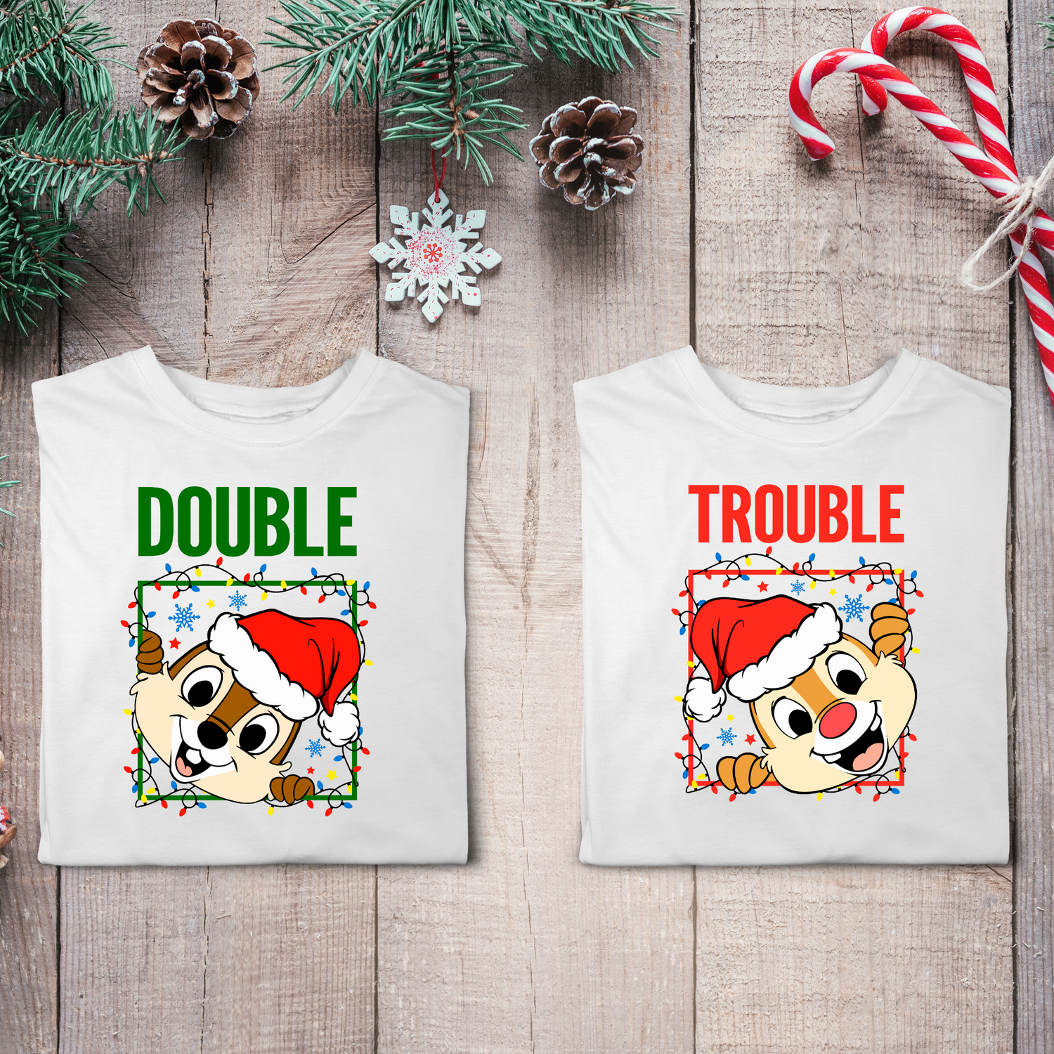 Double Trouble Christmas - Chip & Dale