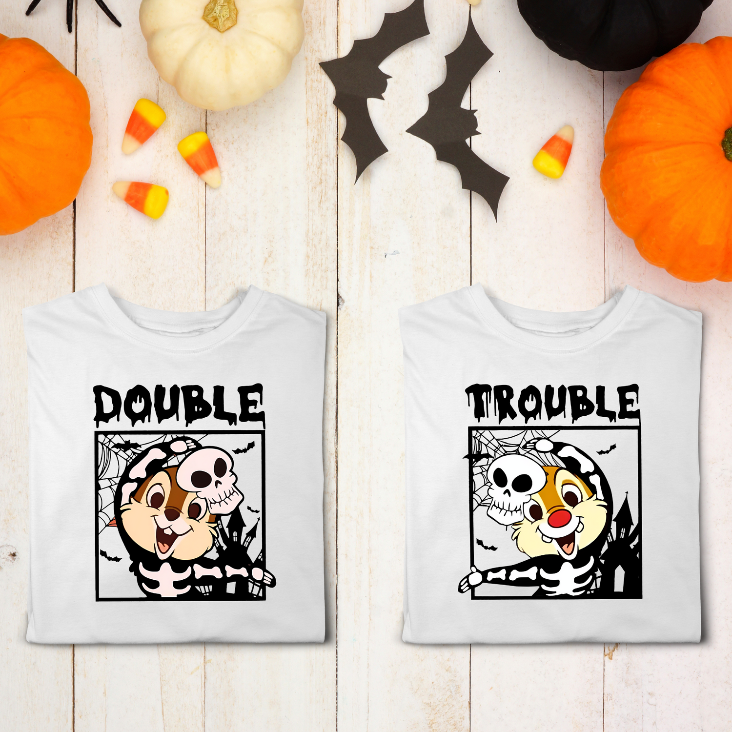 Double Trouble Halloween - Chip & Dale
