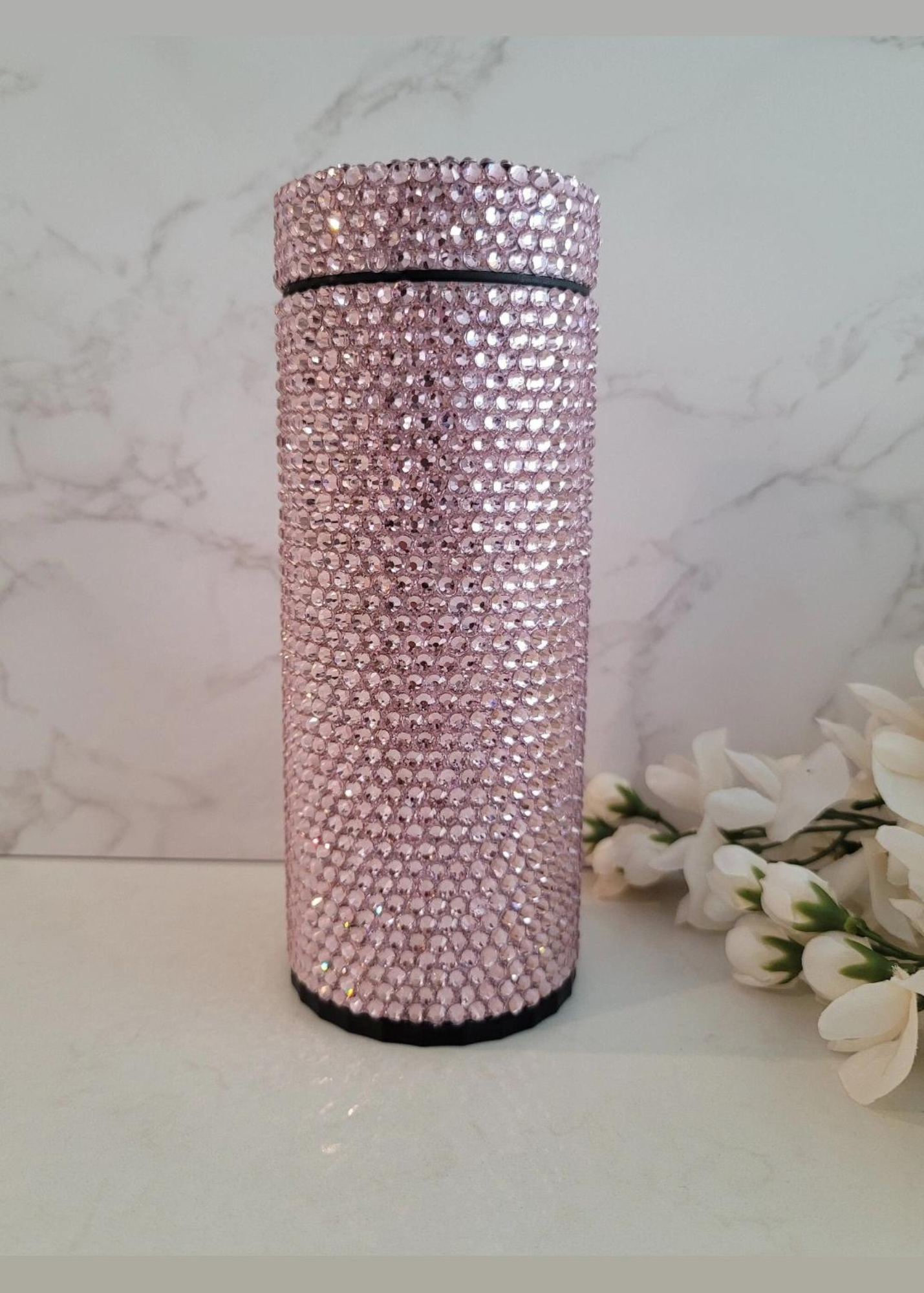 12oz Rhinestone Skinny Can Cooler