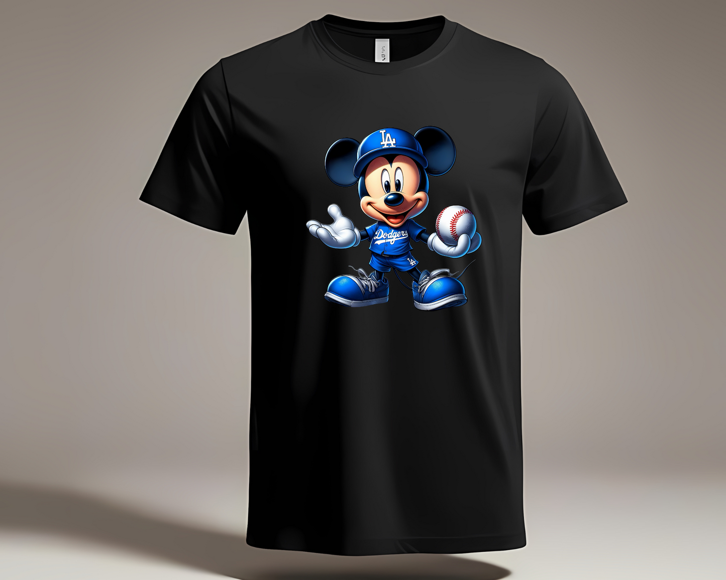 Character Sports Blue Team T-Shirt - Adults