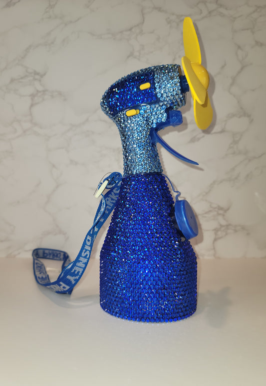 Bling Misting Rhinestone Fan
